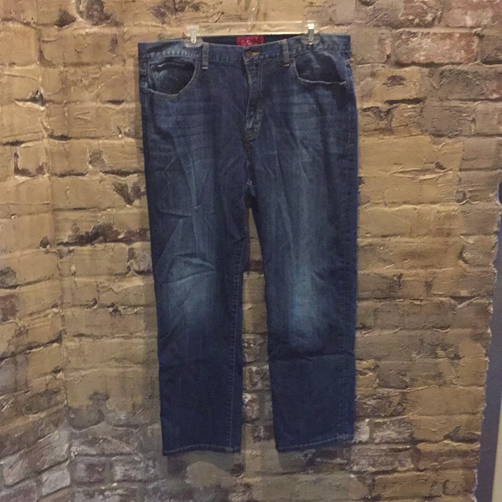 Lucky brand 429 classic straight fit jeans 38x30